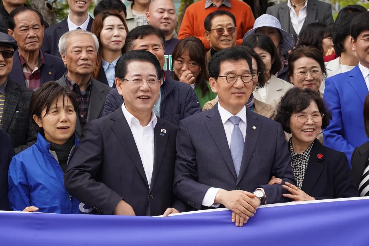 민형배 '조직력' vs 김영록 '빅텐트'… 1.5%p 차 결선, 호남의 선택은?